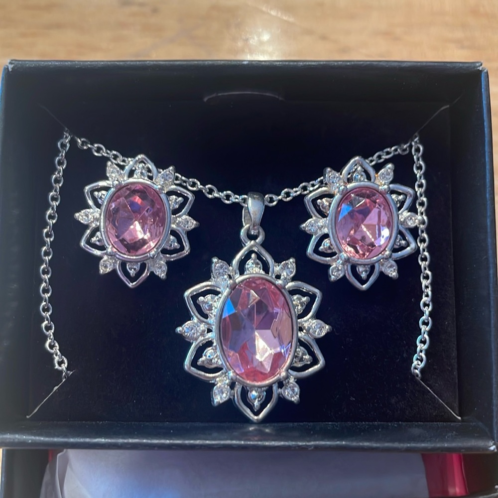 Necklace and earring set new
